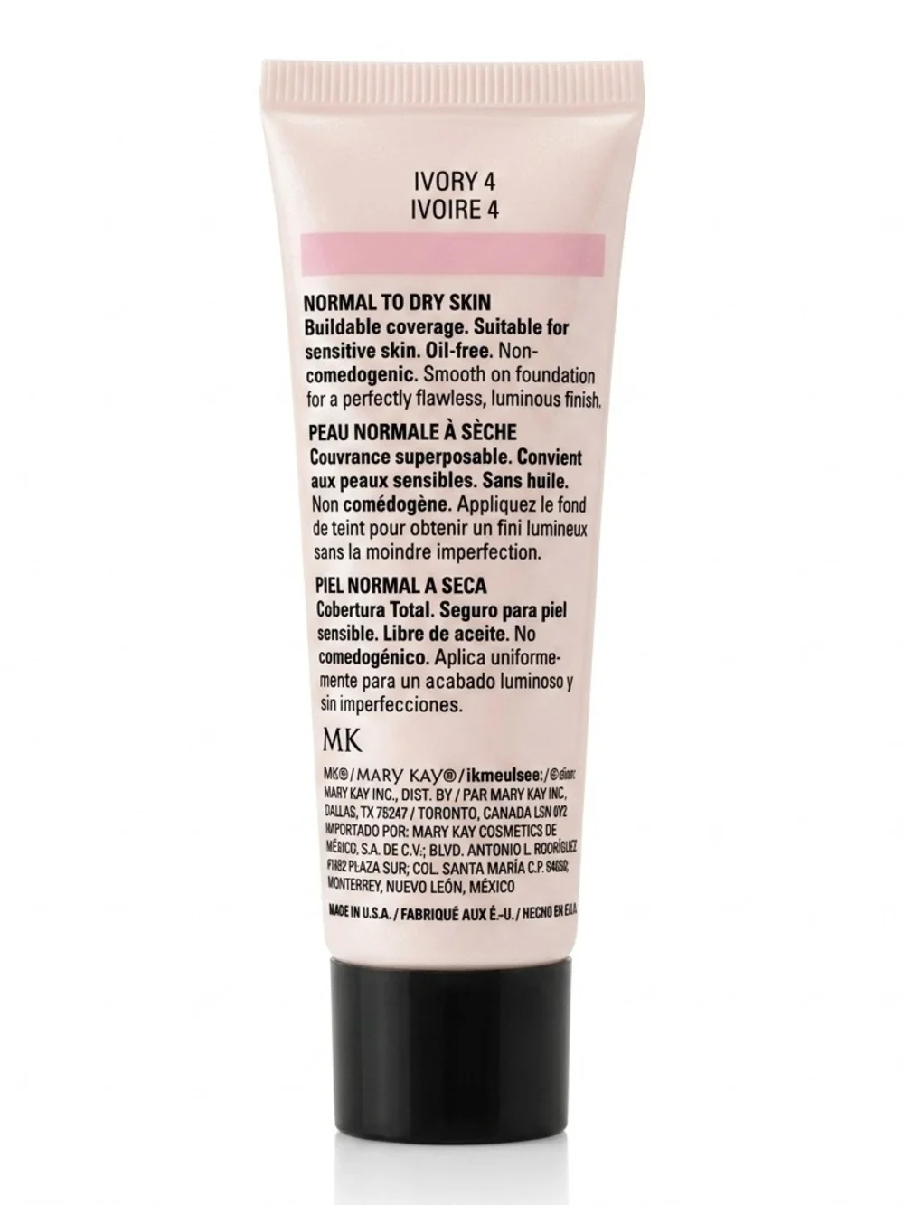 Mary Kay TimeWise Luminous-Wear Liquid Foundation - Ivory 4